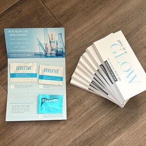 Rodan + Fields “Give it a Glow” sample packs.  (9) sample packs